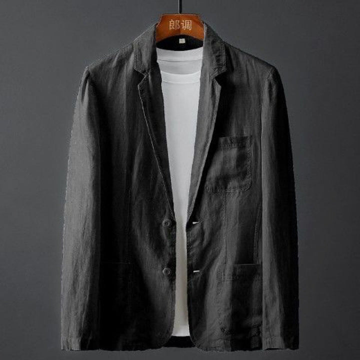 Lucas | Timeless Linen Blazer For Refined Everyday Comfort