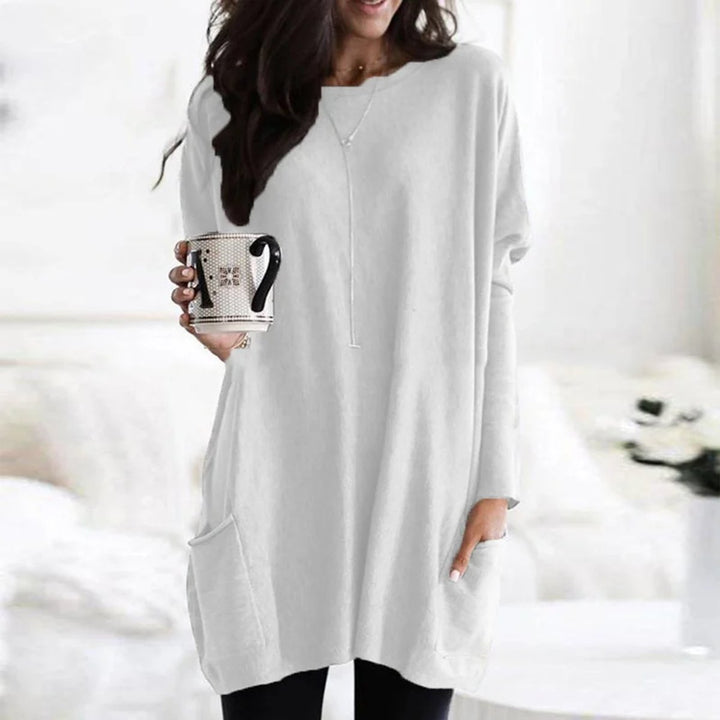 Sandra | Cozy And Chic Oversized Pocket Tunic Sweater