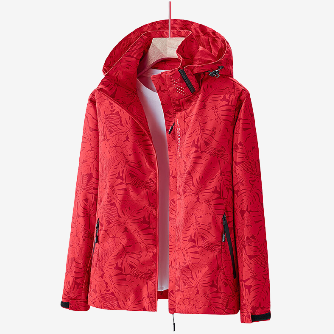 Evy | Stilvolle und glamouröse wasserdichte Jacke