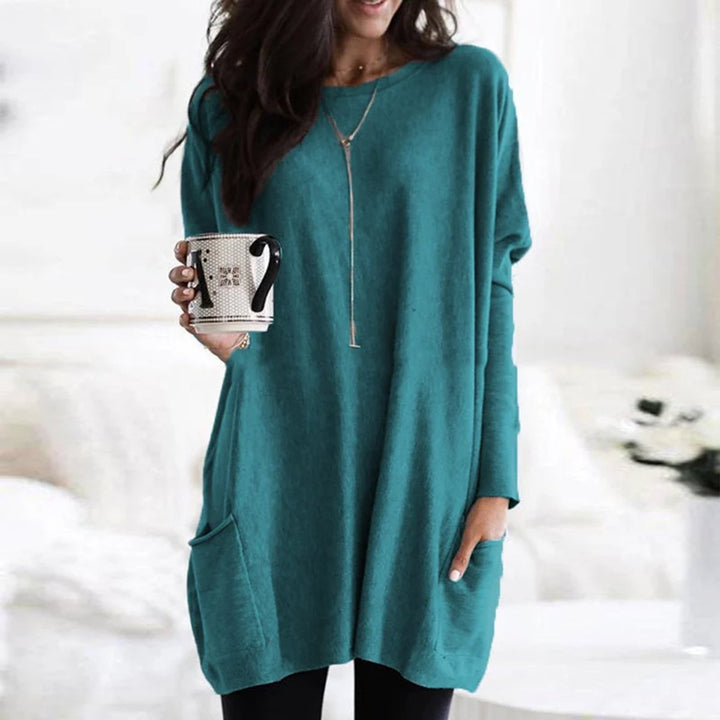 Sandra | Cozy And Chic Oversized Pocket Tunic Sweater