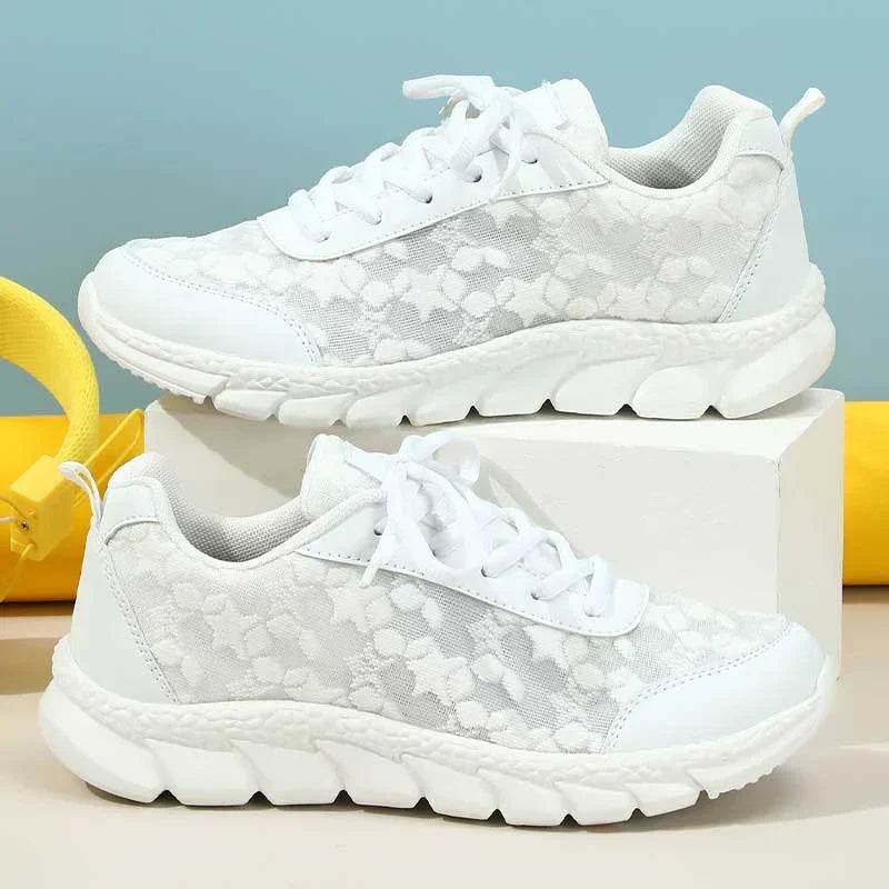 Sophia | Baskets orthopédiques respirantes en mesh à enfiler