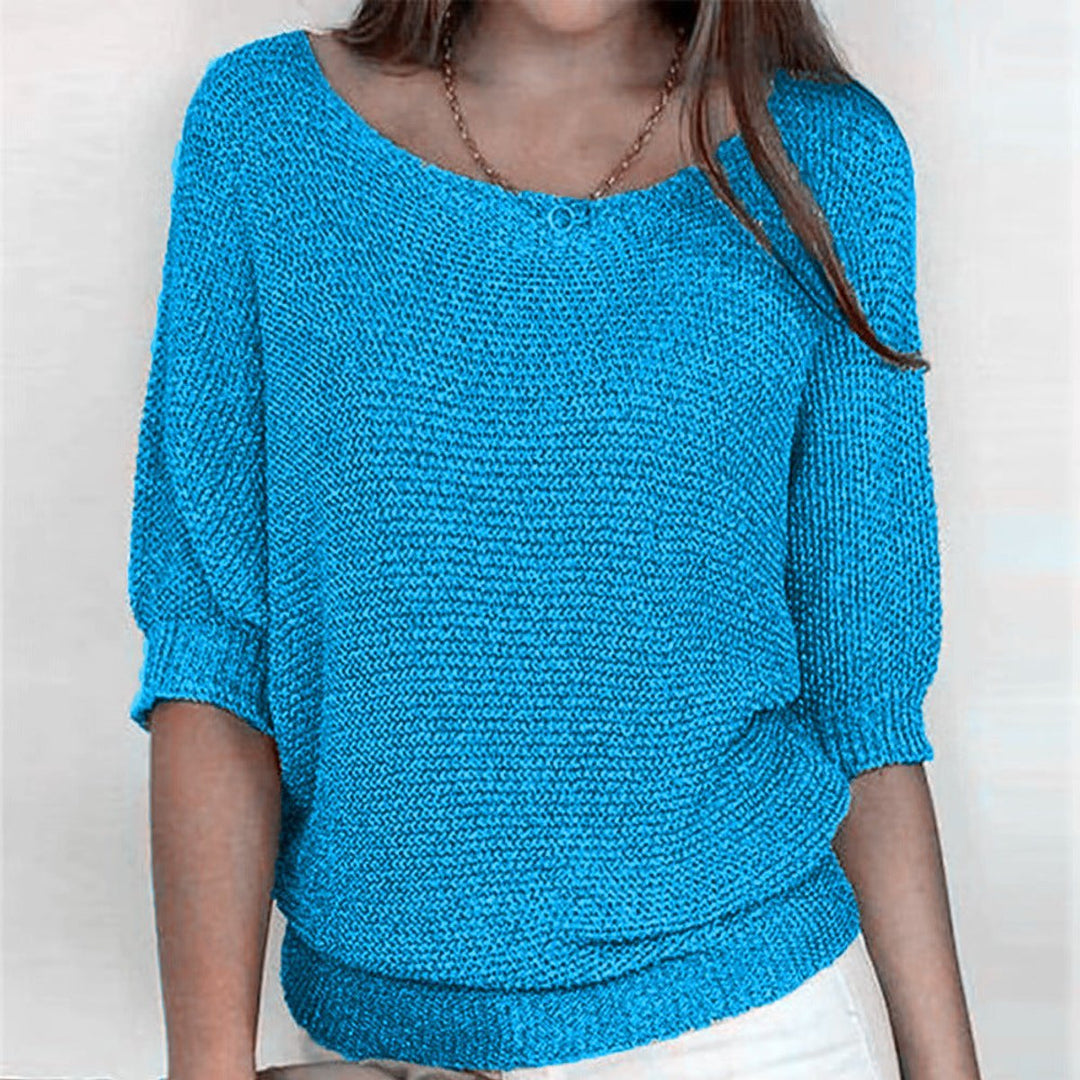 Lena | Knitted Sweater – Casual Oversized Style for Women
