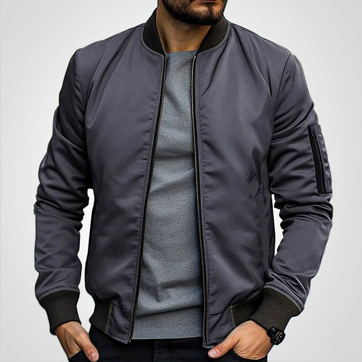 Liam | Blouson bomber classique et ajusté pour tous les jours