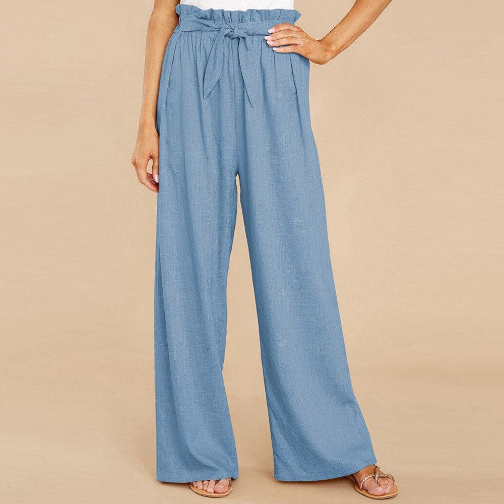 Valentina | Elegant High-Waisted Wide Leg Pants