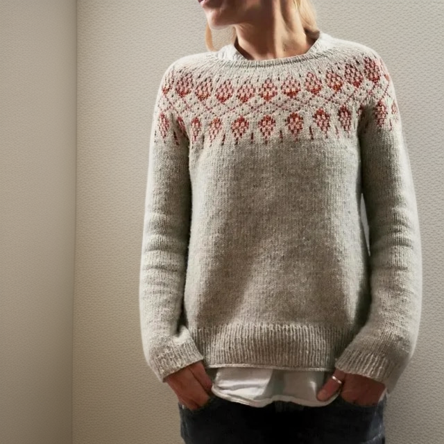Angelina | Knit Sweater – Stylish Casual Comfort for Women