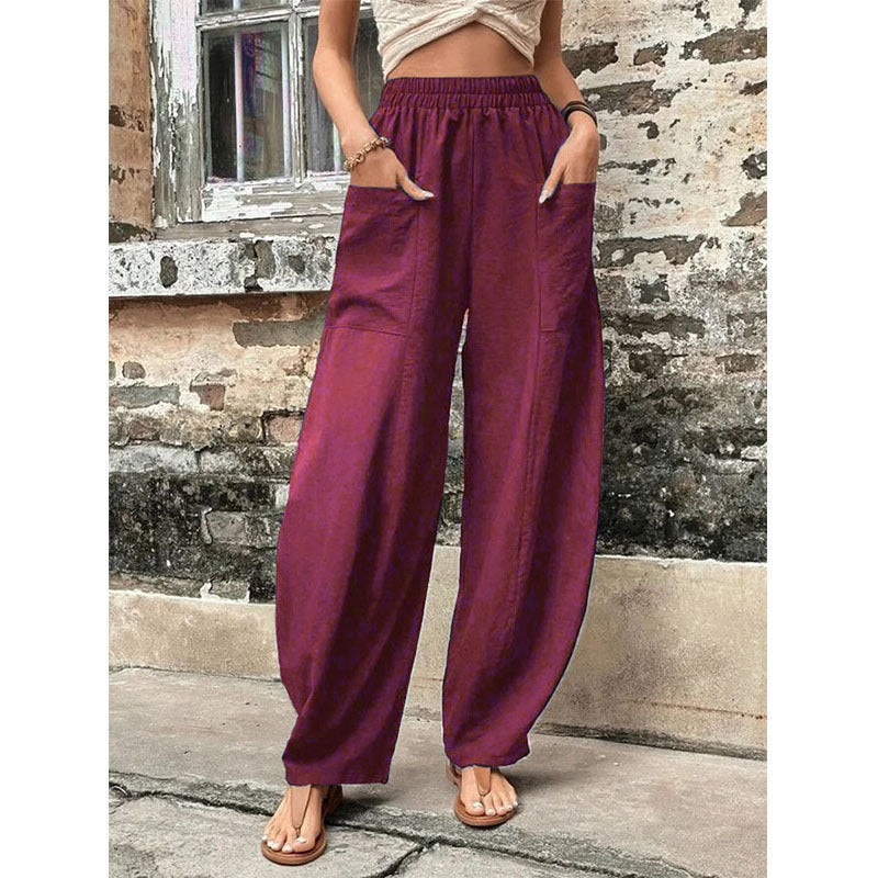 Lily | Pantaloni palazzo ampi, eleganti e leggeri