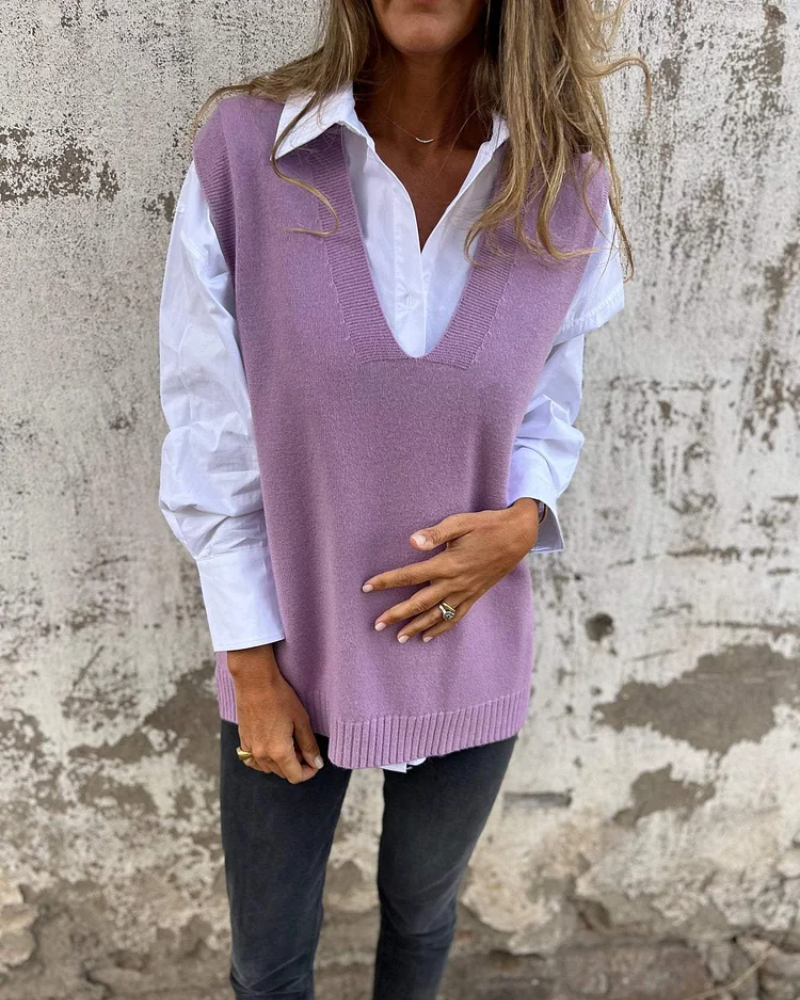 Franziska | Comfortable And Timeless Knitted Vest