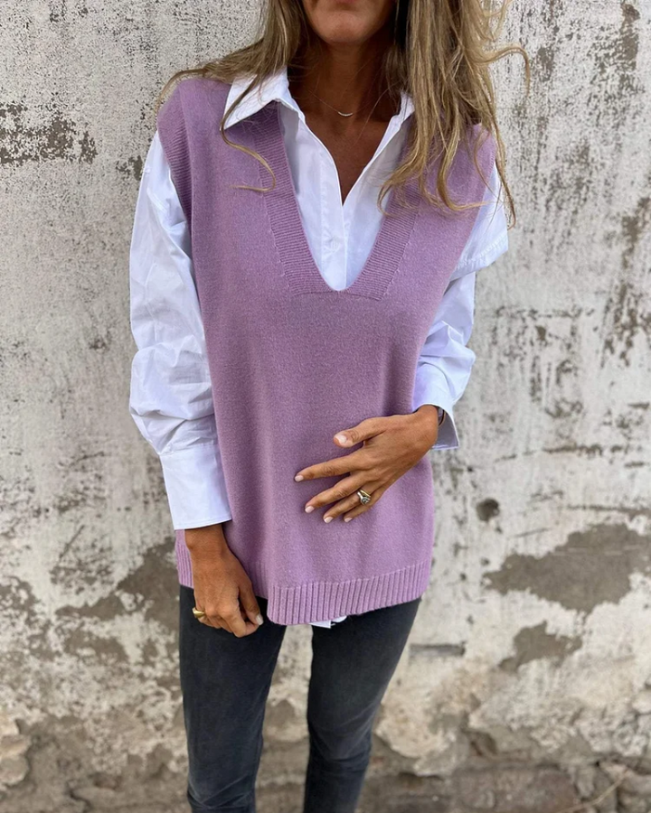 Franziska | Comfortable And Timeless Knitted Vest