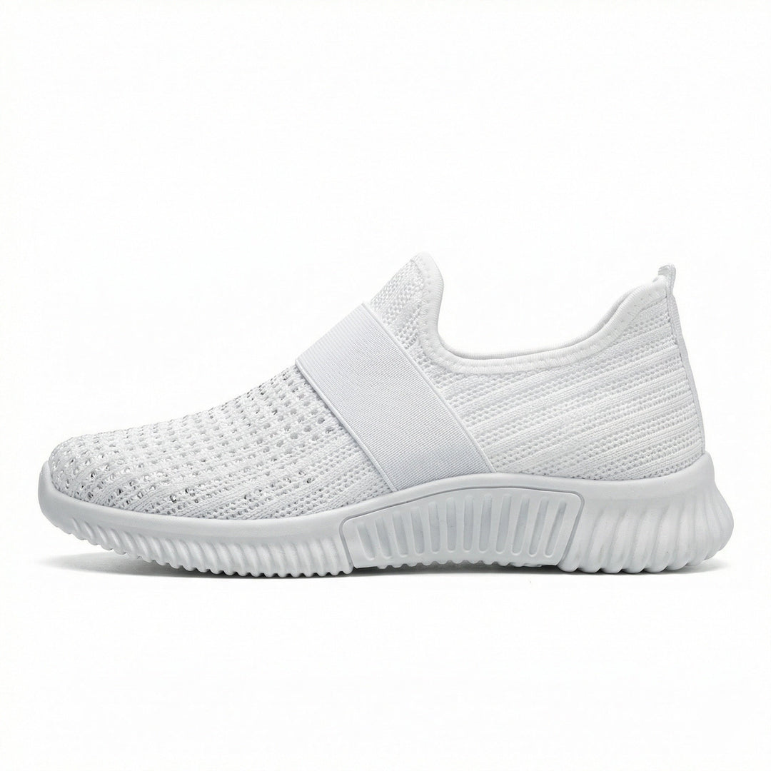 Hannah | Sneakers ortopediche slip-on regolabili con cinturino
