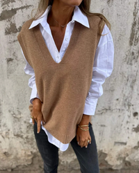 Franziska | Comfortable And Timeless Knitted Vest