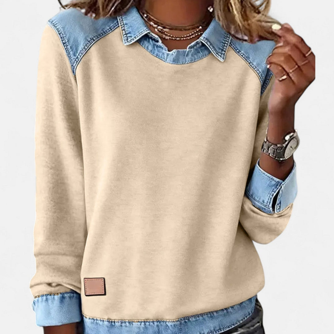Isabella | Modern And Cozy Long-Sleeve Sweatshirt