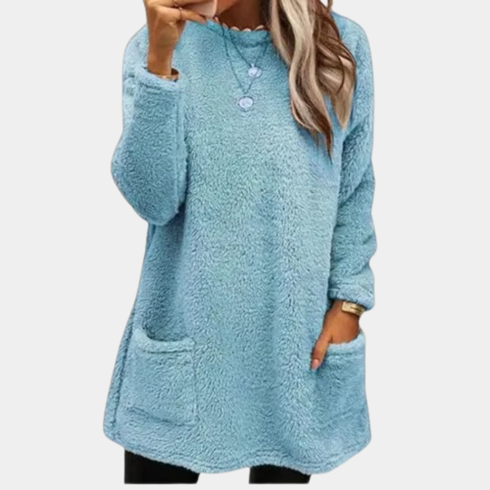Brooklyn | Cozy Pocket Detail Everyday Sweatshirt