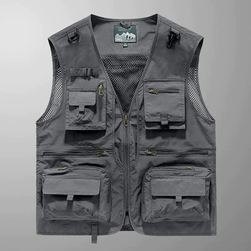 Mason | Durable And Functional Multi-Pocket Cargo Vest