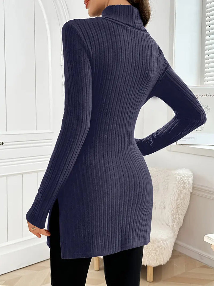 Sarah | Turtleneck Sweater – Elegant Slim Fit Style for Women