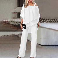 Clara | Elegant And Glamorous Cold Shoulder Two Piece Set
