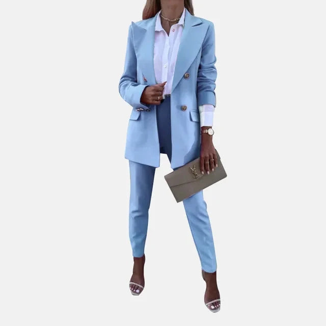 Evelyn | Completo contemporaneo e impeccabile in due pezzi con blazer