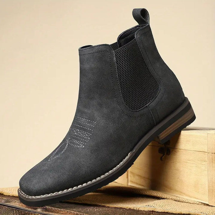 Benjamin | Classic Orthopedic Leather Chelsea Men Boots
