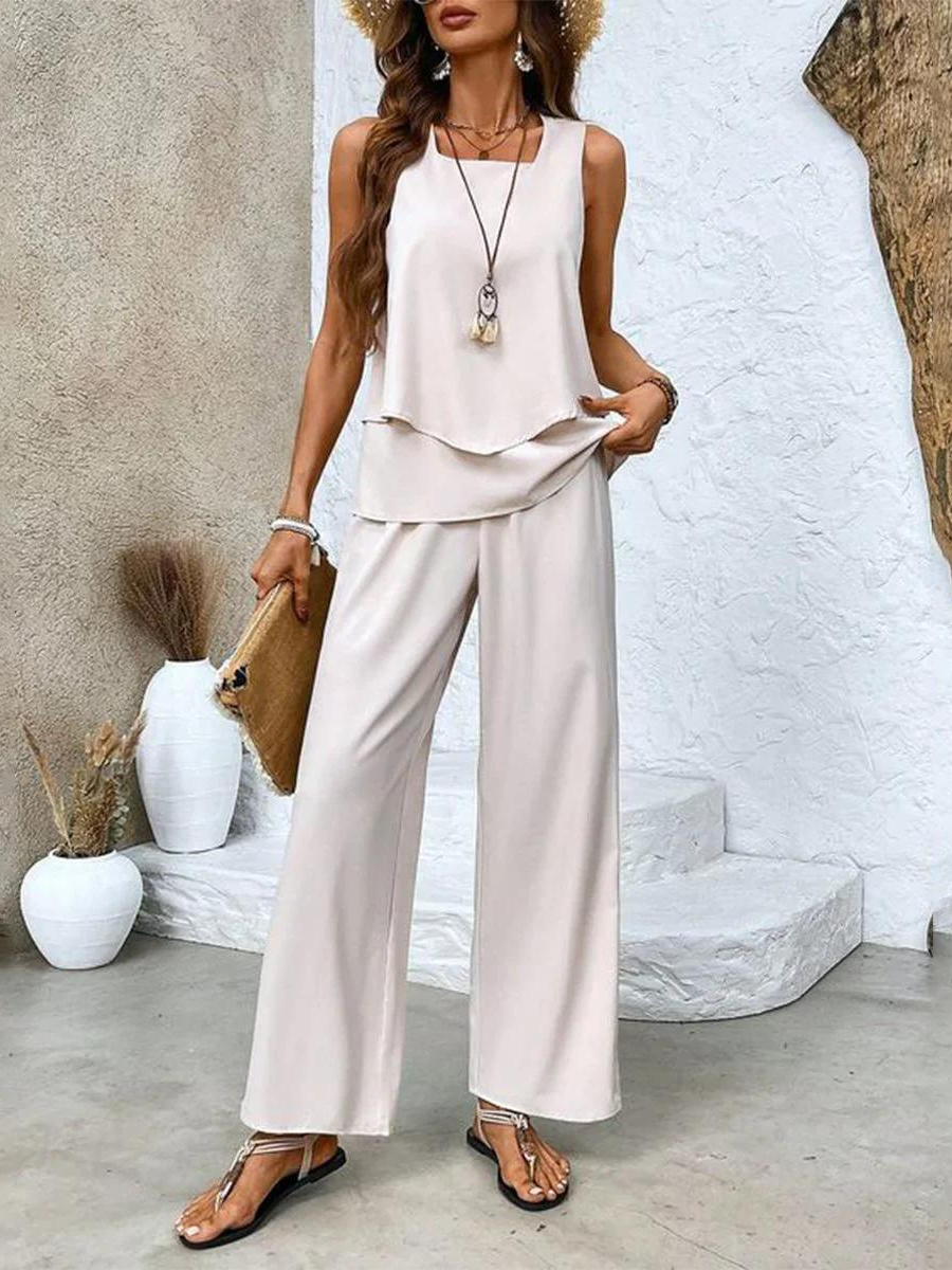 Chloe | Breezy And Elegant Summer Two Piece Set