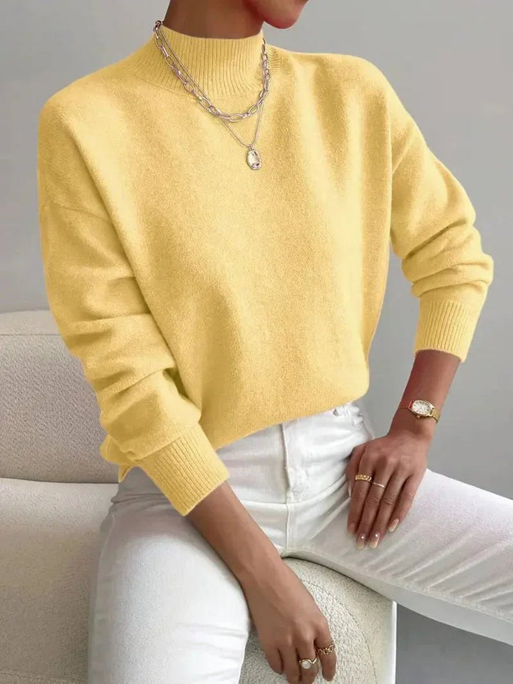 Elisabeth | Turtleneck Sweater – Relaxed Fit for Women