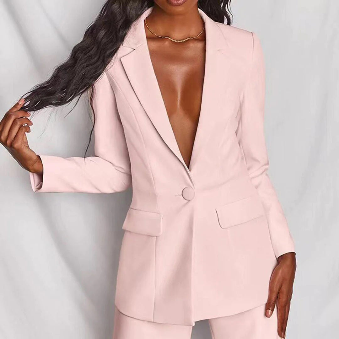 Valeria | Elegant And Sophisticated Blazer And Trouser Set For Women