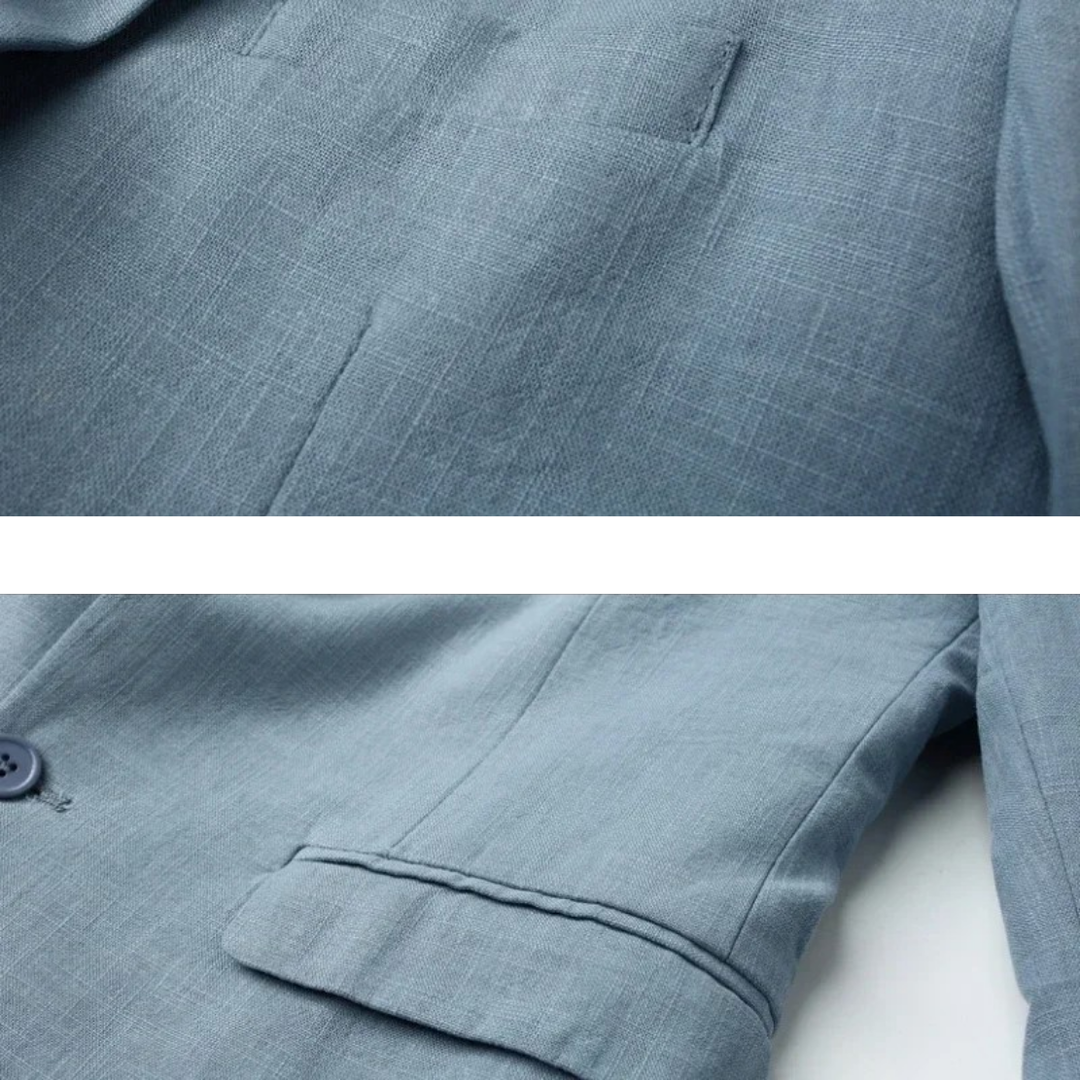 Oliver | Elegant Linen Blazer For Timeless Everyday Comfort
