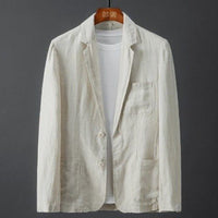 Lucas | Timeless Linen Blazer For Refined Everyday Comfort