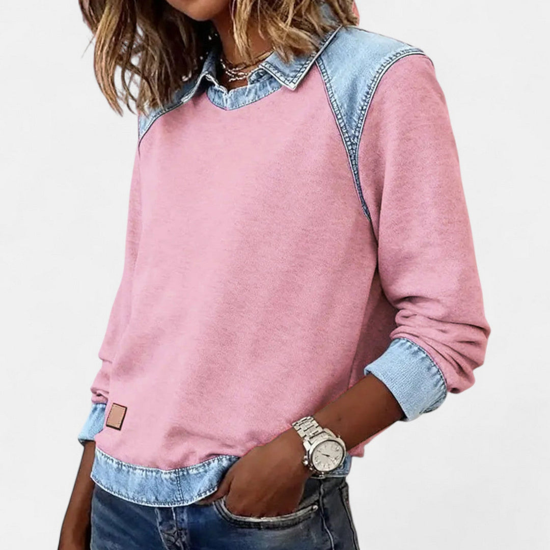Isabella | Modern And Cozy Long-Sleeve Sweatshirt