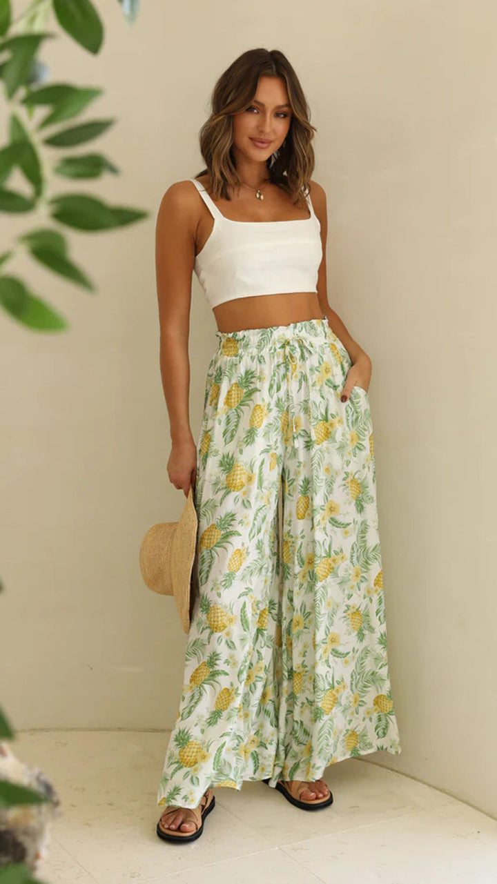 Isabella | Breezy And Elegant Wide Leg Palazzo Pants