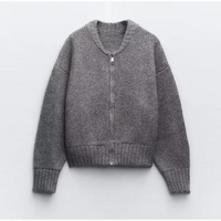 Isabella | Cozy And Sophisticated Zip-Up Cardigan