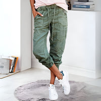 Elena | Modern And Stylish Drawstring Cargo Pants