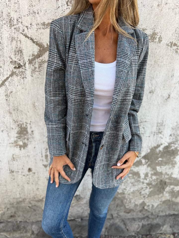Beatrice | Stylish And Casual Checked Blazer