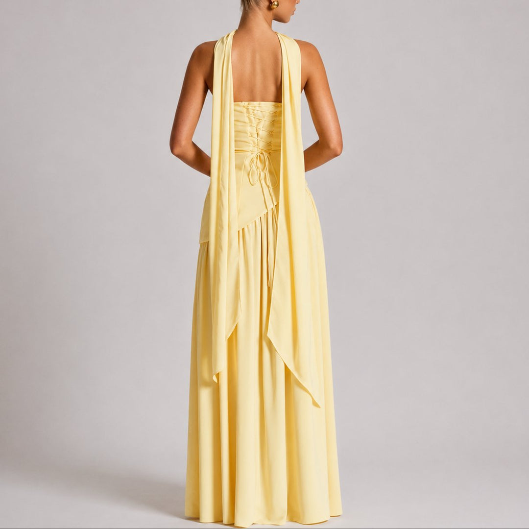 Alice | Fall Wedding Elegant And Stylish Maxi Dress