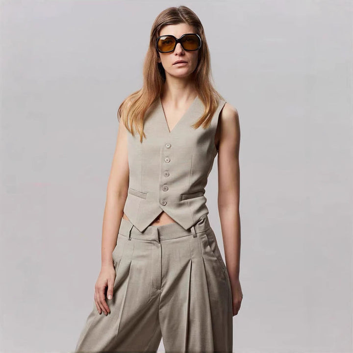 Ava | Sophisticated And Tailored Professional Business Vest