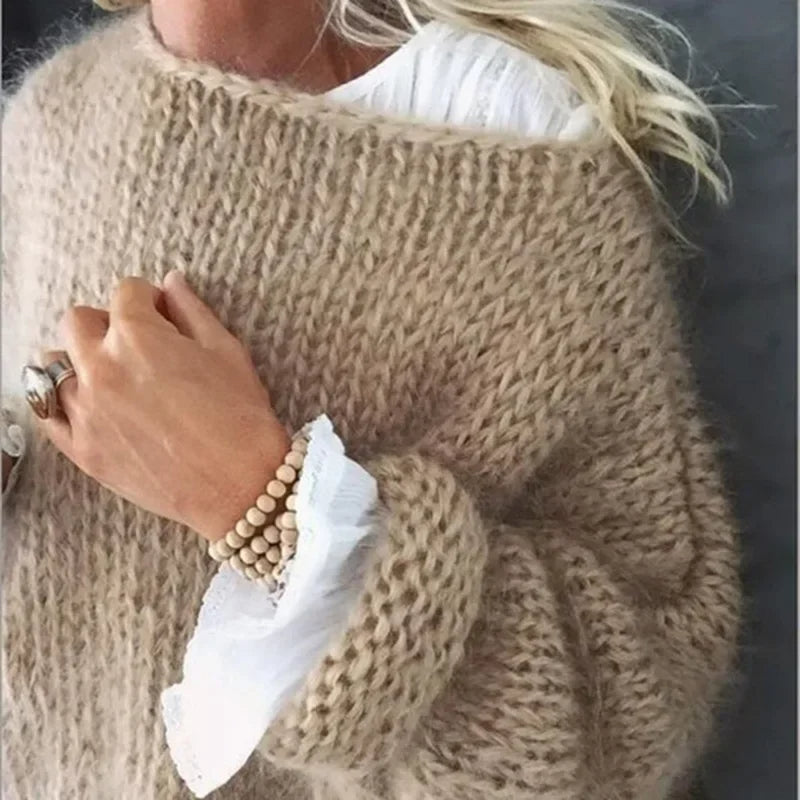 Katja | Stylish And Breathable Lightweight Knit Sweater