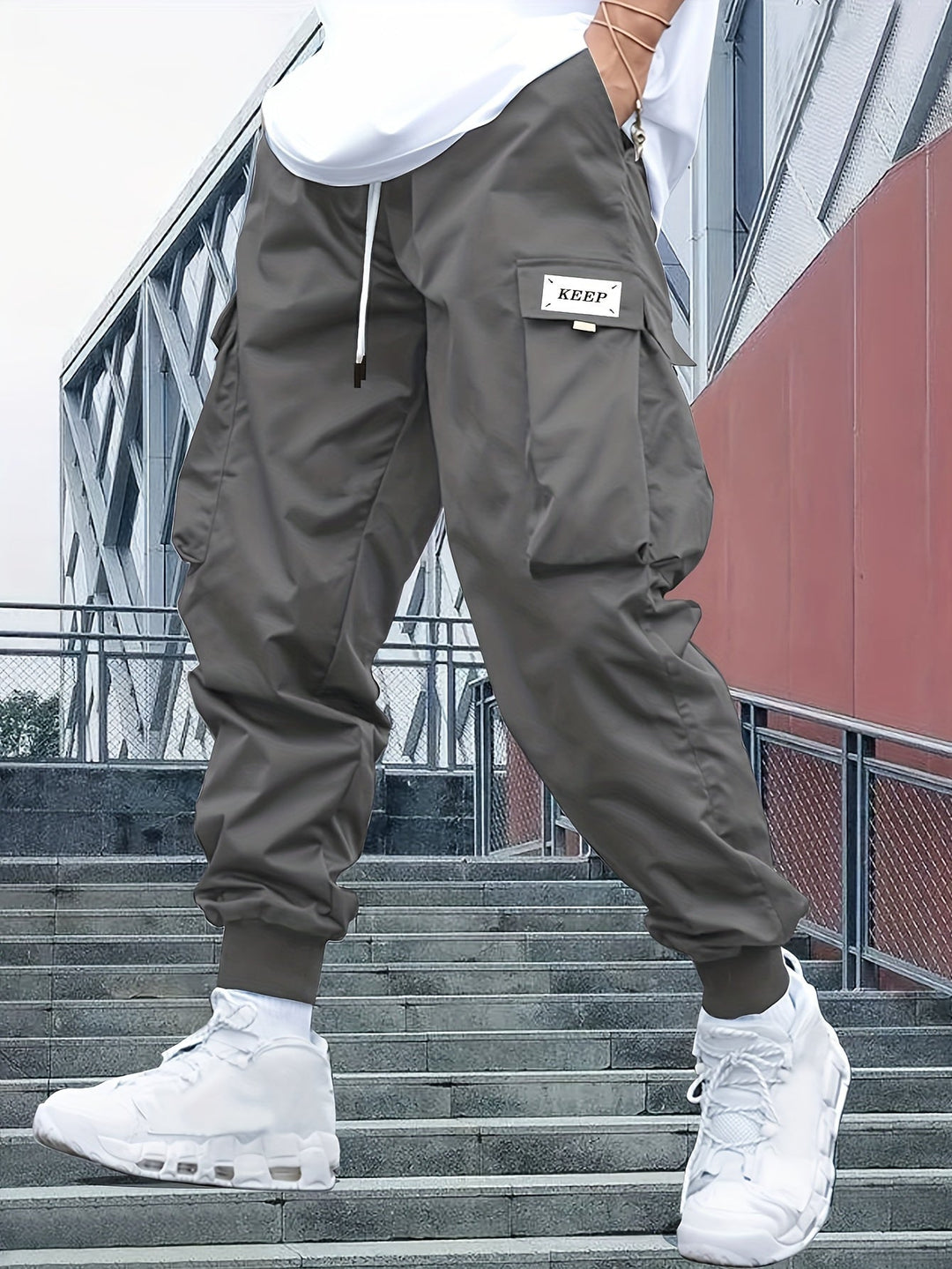 Noah | Modern And Rugged Cargo Jogger Pants