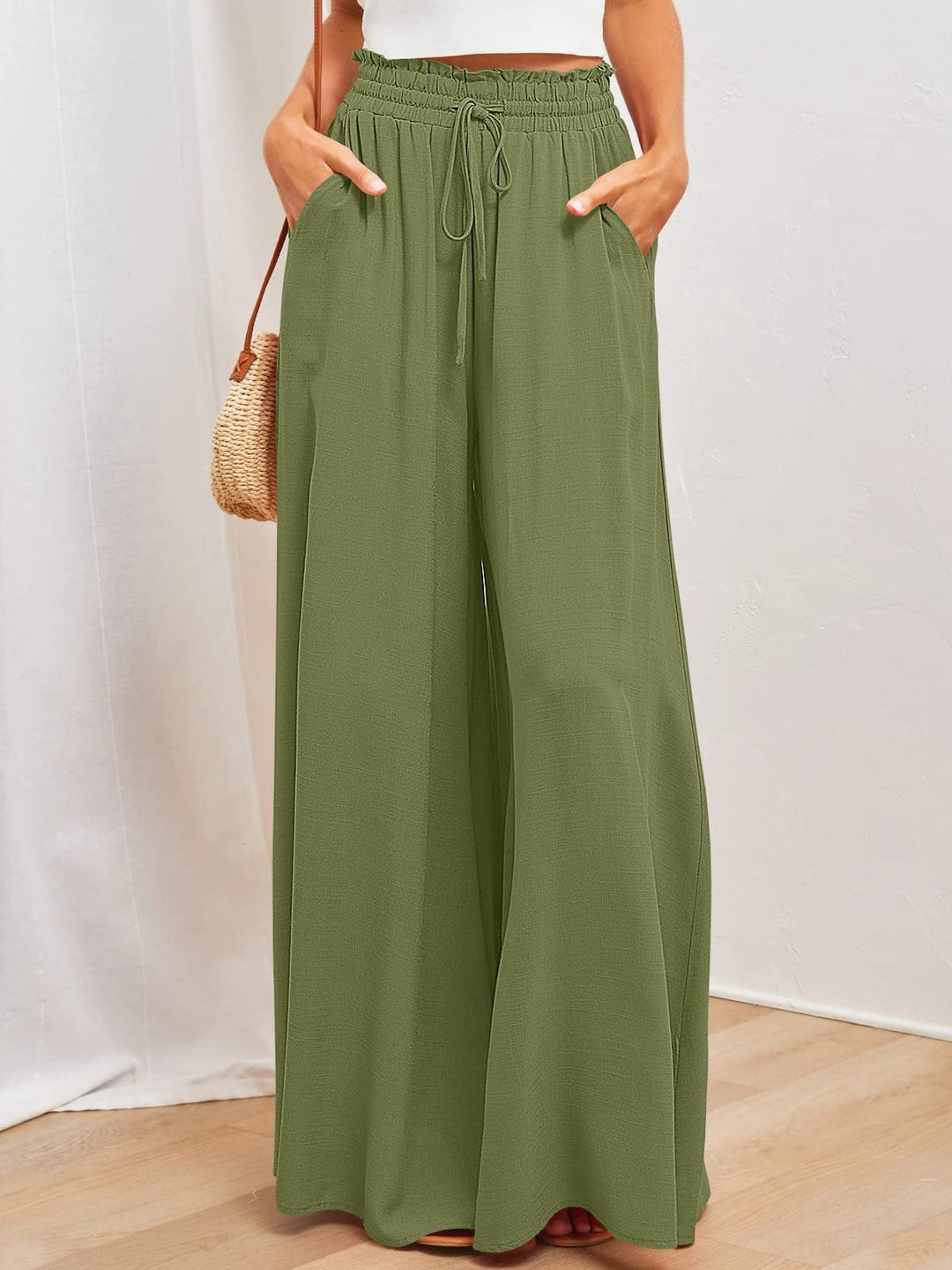 Isabella | Breezy And Elegant Wide Leg Palazzo Pants