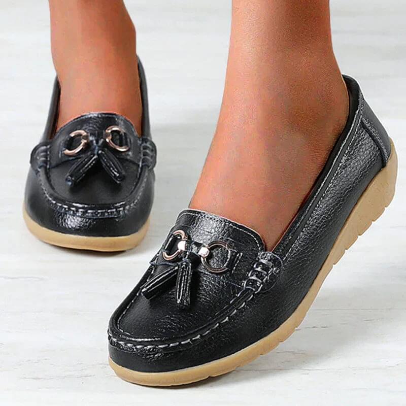 Camilla | Mocassins orthopédiques luxueux à enfiler