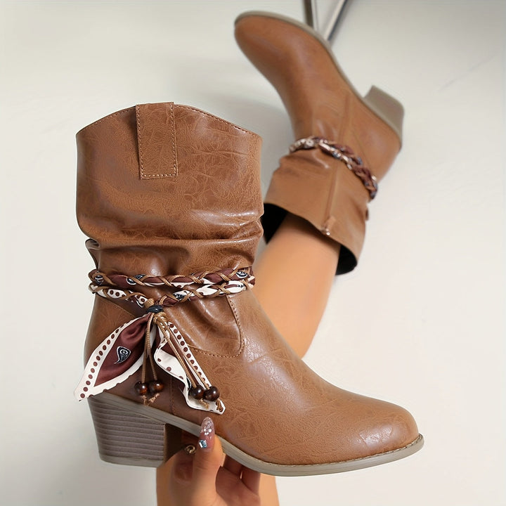 Emily | Relaxed And Stylish Slouch Ankle Boots For Everyday Wear