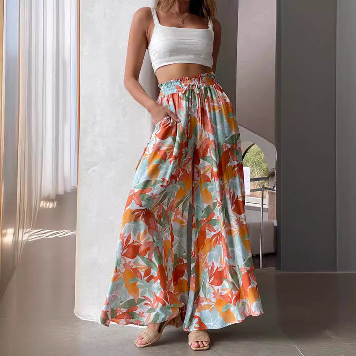 Isabella | Breezy And Elegant Wide Leg Palazzo Pants