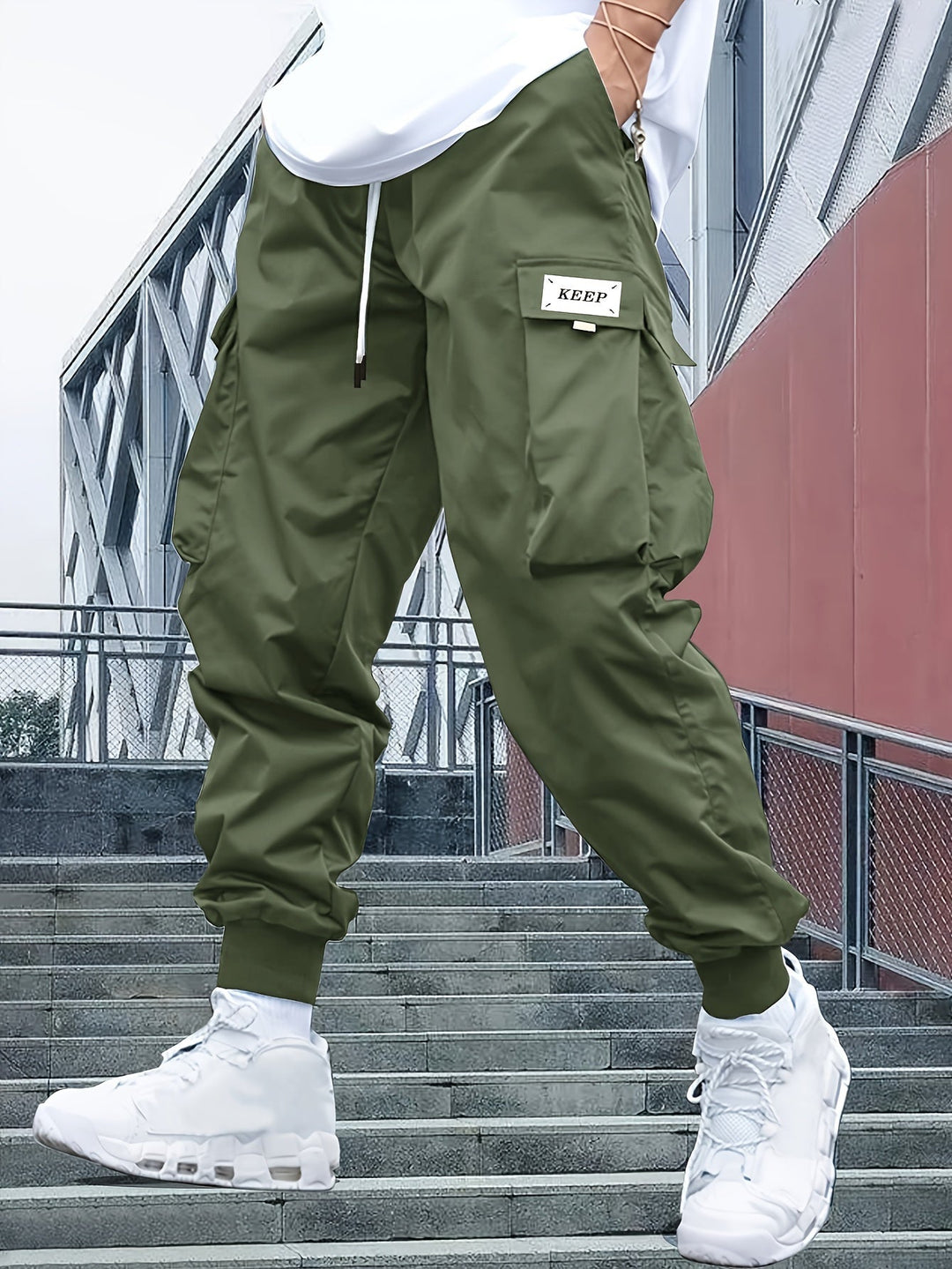Noah | Modern And Rugged Cargo Jogger Pants