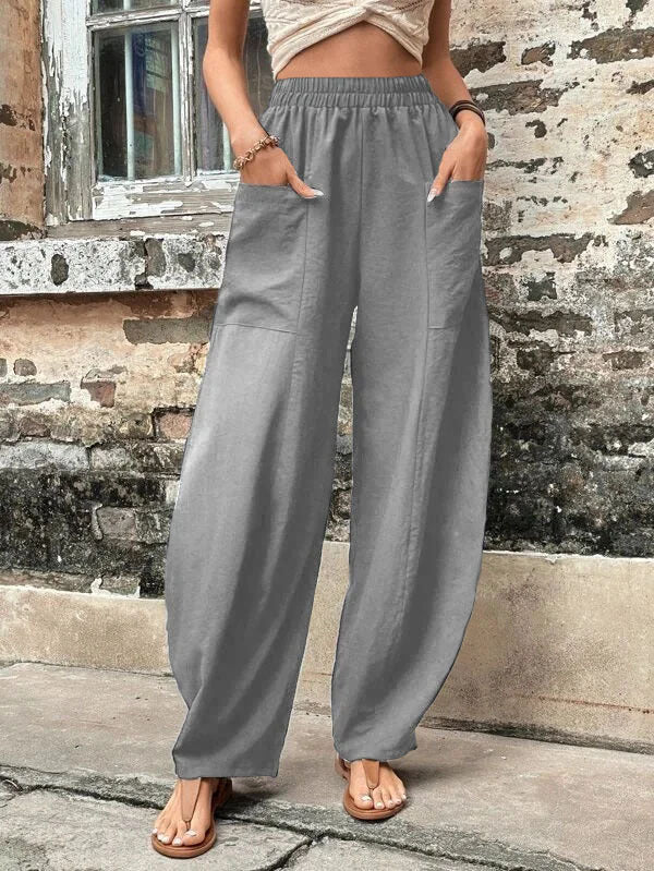 Lily | Pantaloni palazzo ampi, eleganti e leggeri