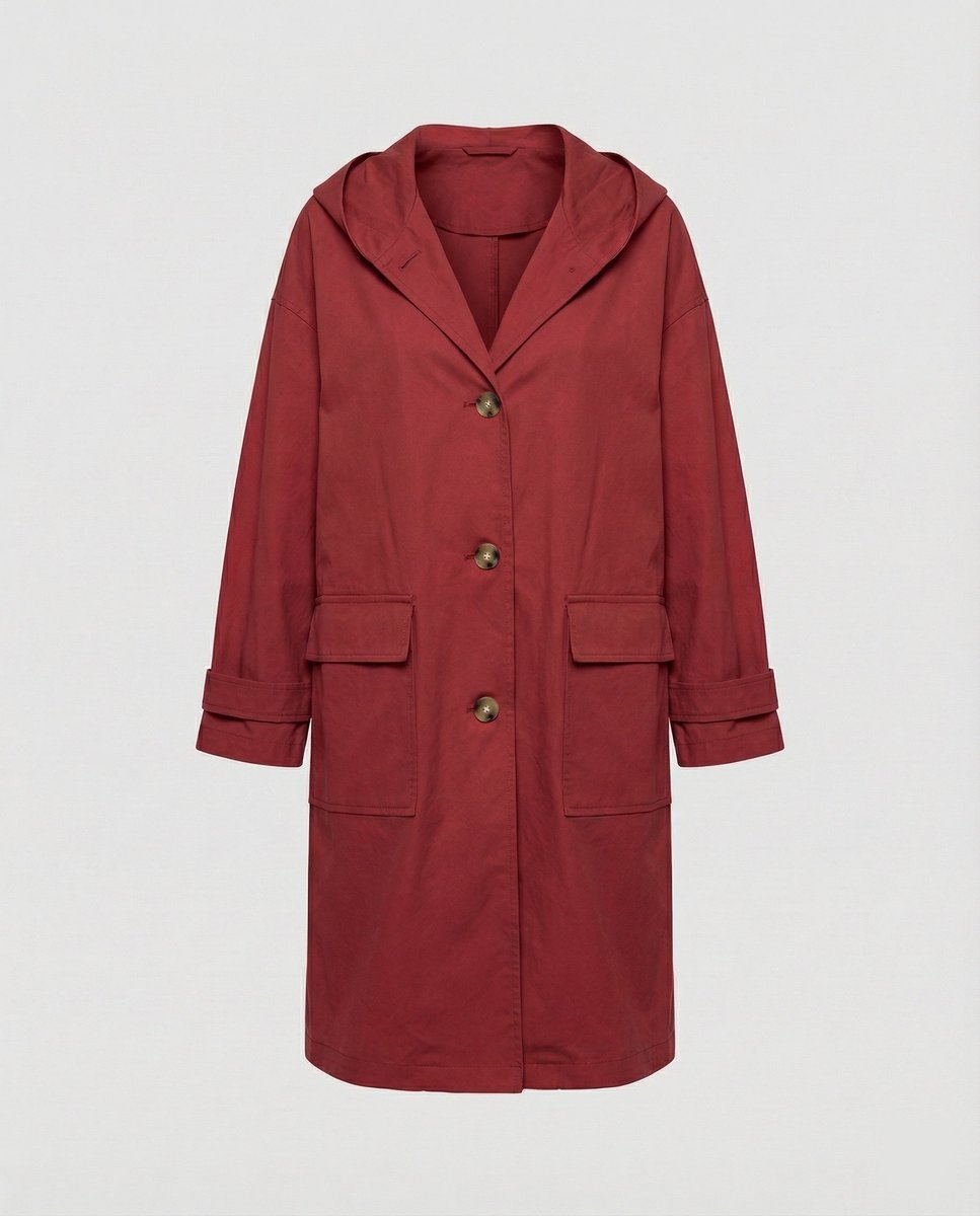 Ines | Classic Long Waterproof Trench Coat