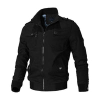 Marcus | Klassische militärische Utility-Bomberjacke