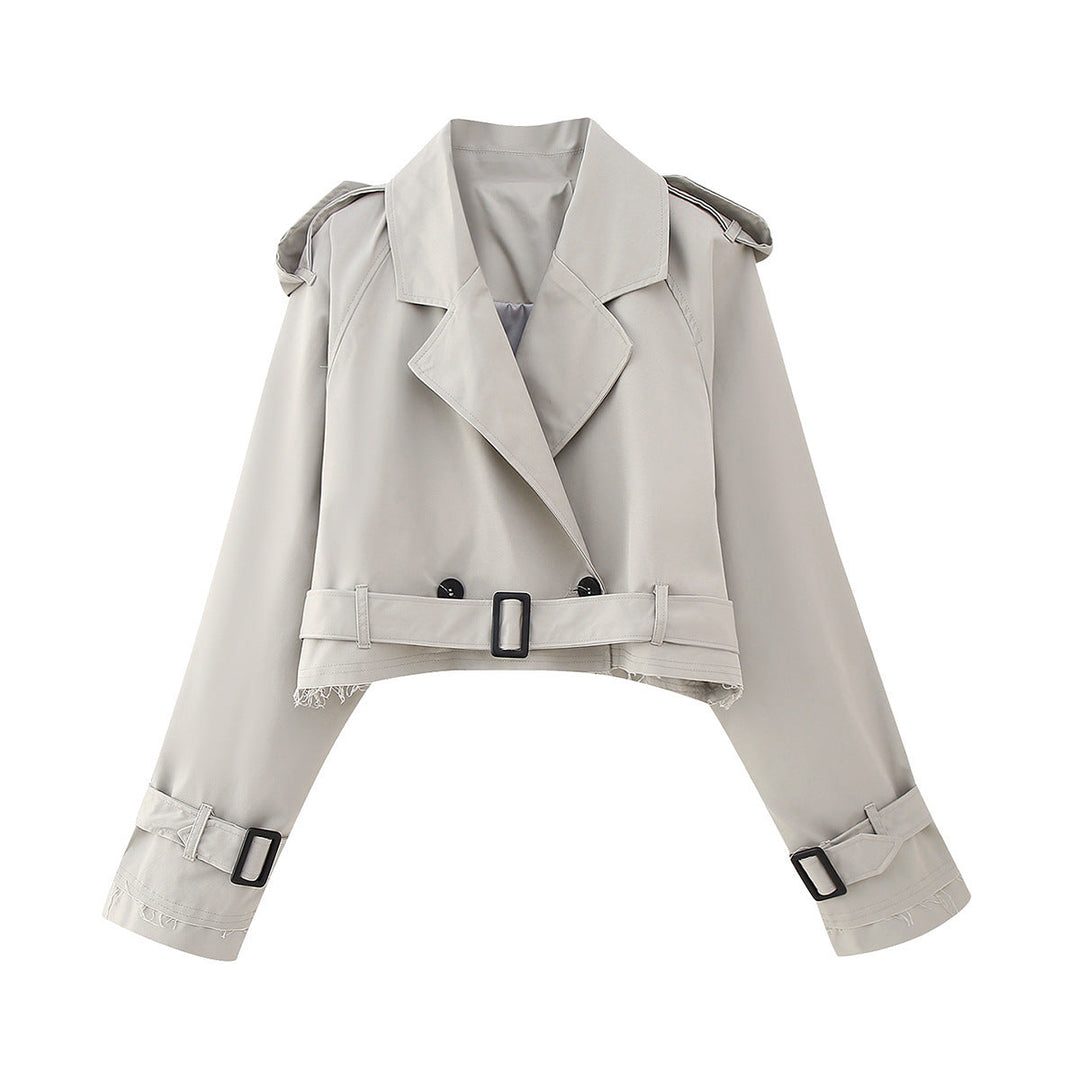 Karla | Stylish And Versatile Short Trench Coat
