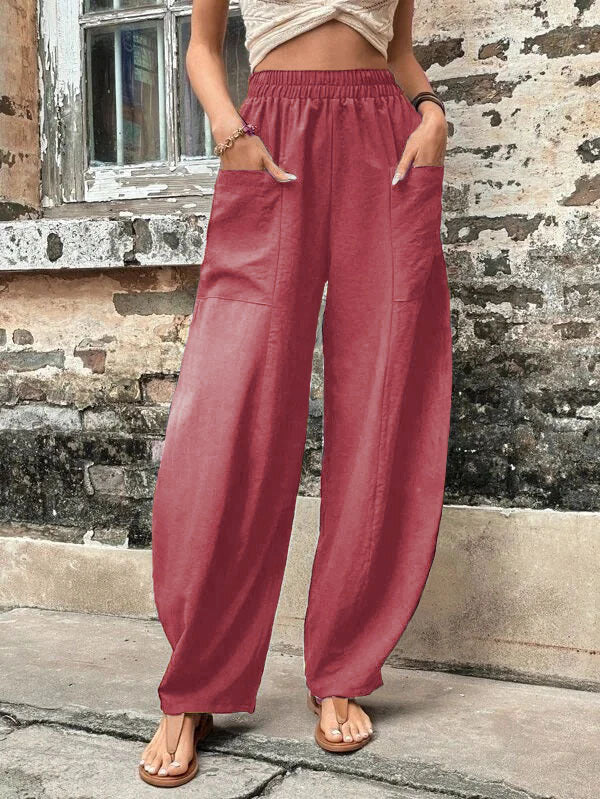 Lily | Pantaloni palazzo ampi, eleganti e leggeri