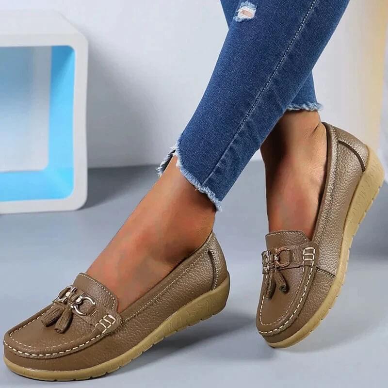 Camilla | Mocassins orthopédiques luxueux à enfiler