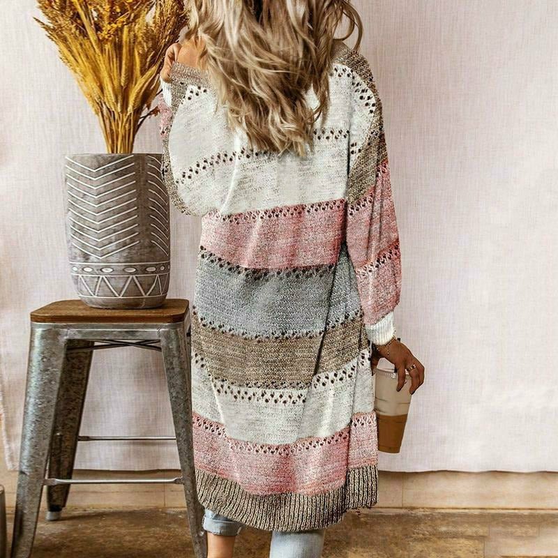 EB | Cardigan – Striped Pattern for Women