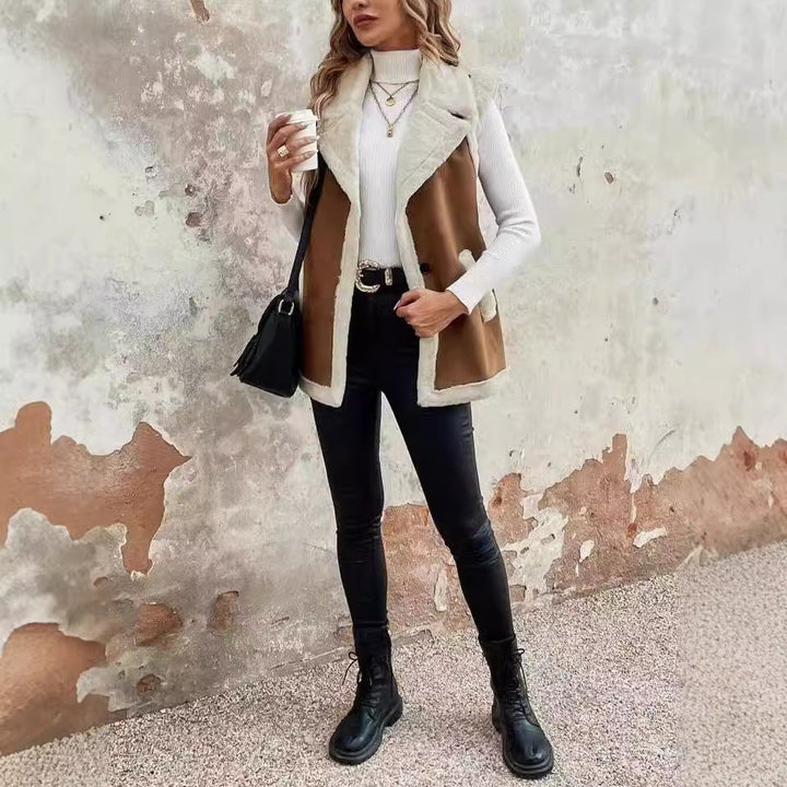 Sophia | Elegant And Cozy Winter Layering Vest
