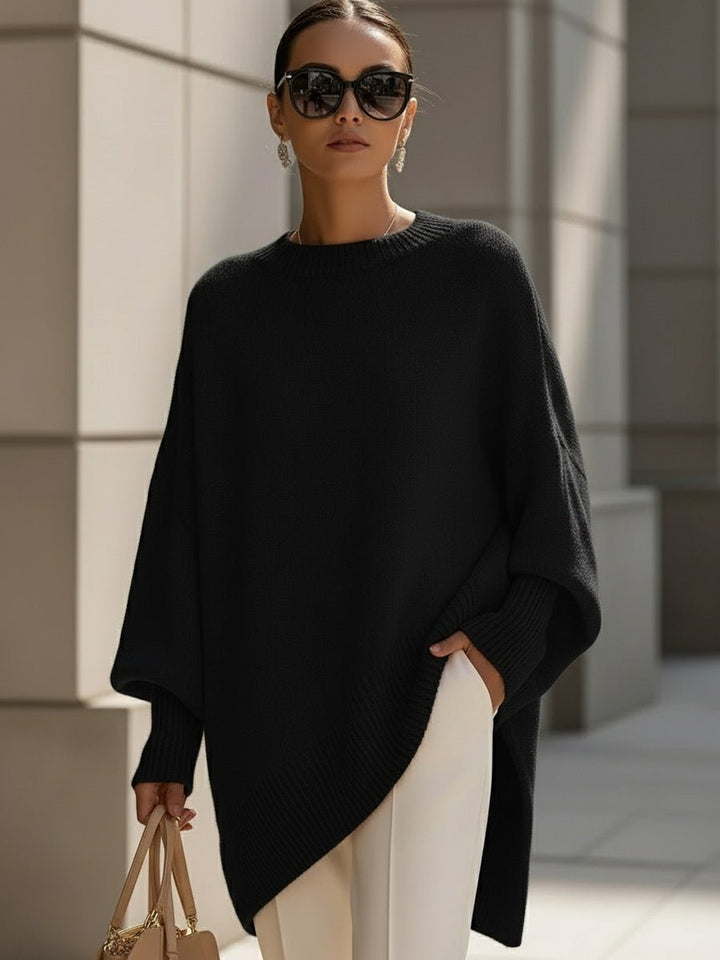 Charlotte | Oversized Sweater – Stylish Batwing Design for Women