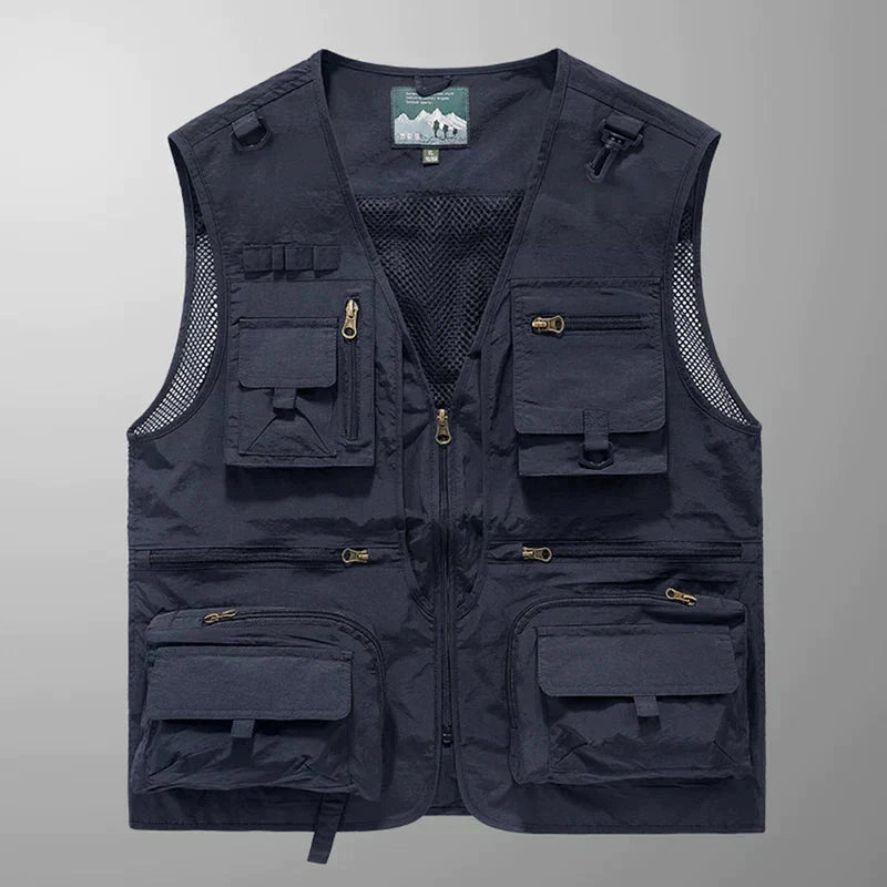 Mason | Durable And Functional Multi-Pocket Cargo Vest